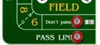 Betting equal on Pass and Don't Pass